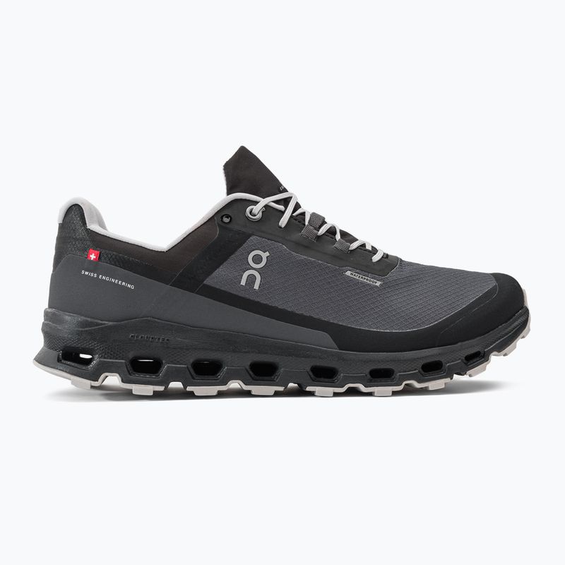 Buty do biegania męskie On Running Cloudvista Waterproof eclipse/black 2