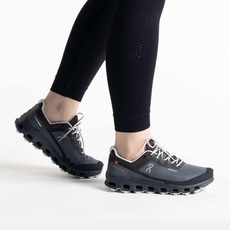 Buty do biegania damskie On Running Cloudvista Waterproof eclipse/black 2