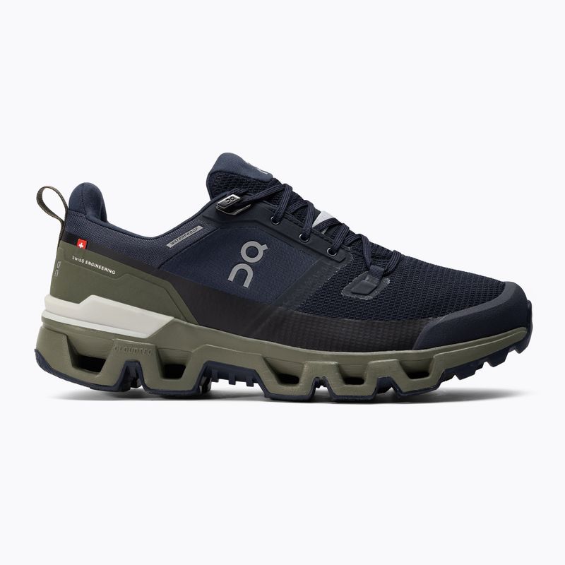 Buty męskie On Running Cloudwander Waterproof midnight/olive 2