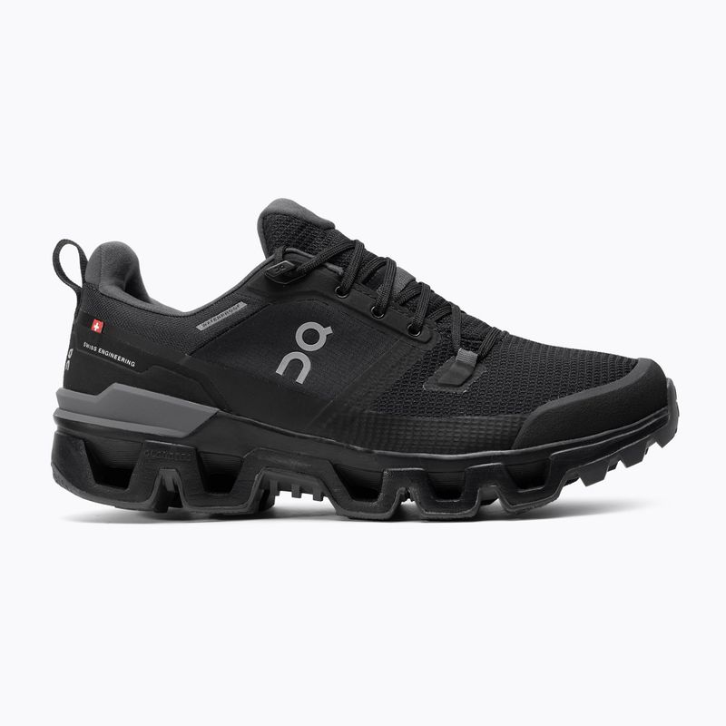 Buty damskie On Cloudwander Waterproof black/eclipse 2
