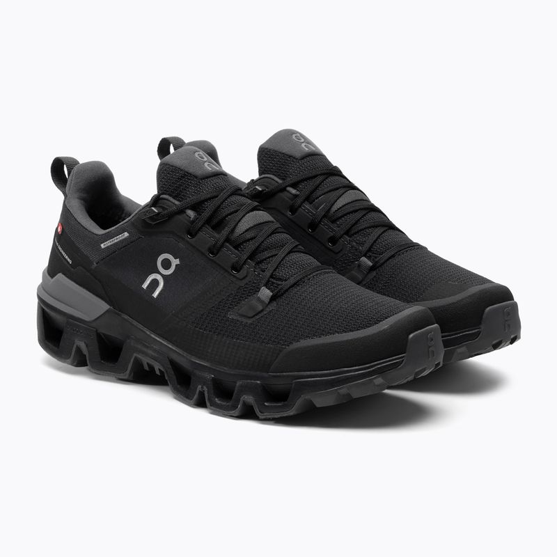 Buty damskie On Cloudwander Waterproof black/eclipse 5
