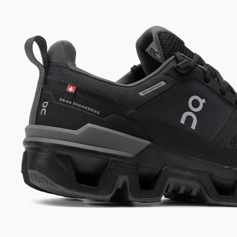 Buty damskie On Cloudwander Waterproof black/eclipse 10