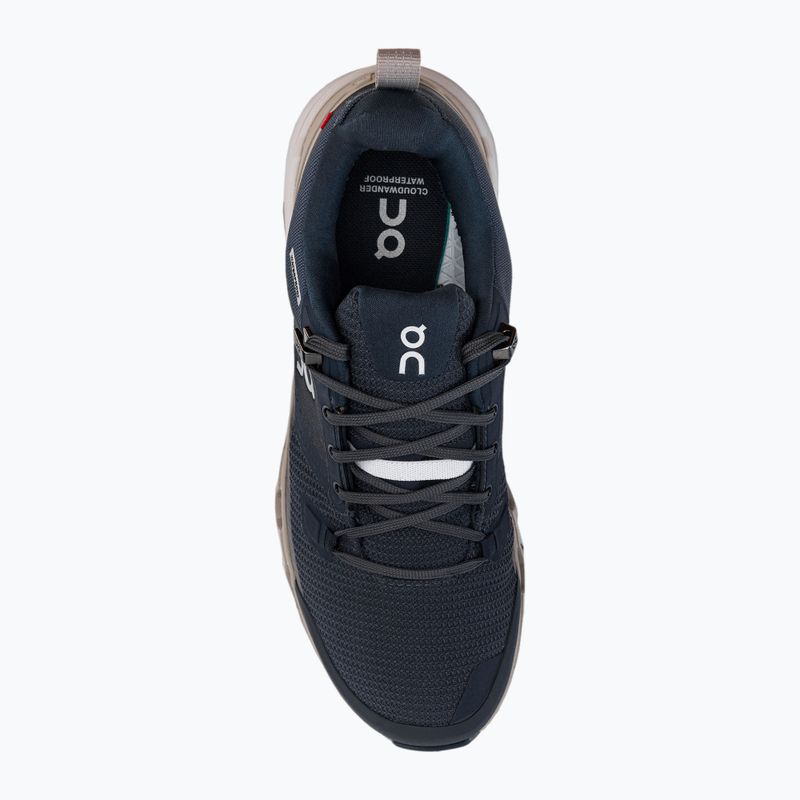 Buty damskie On Cloudwander Waterproof navy/desert 8