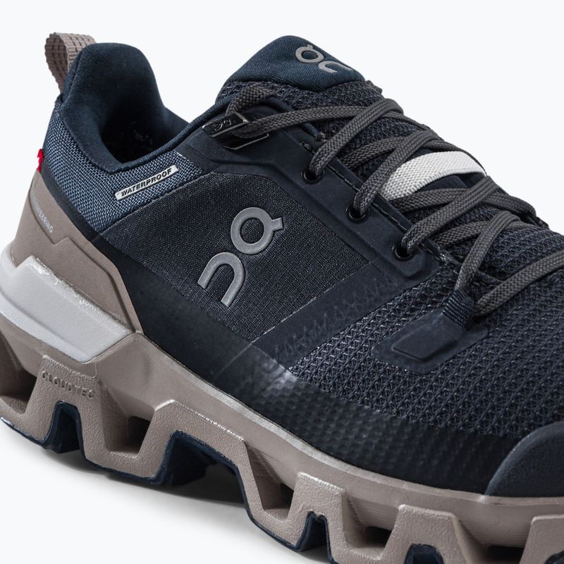 Buty damskie On Cloudwander Waterproof navy/desert 10