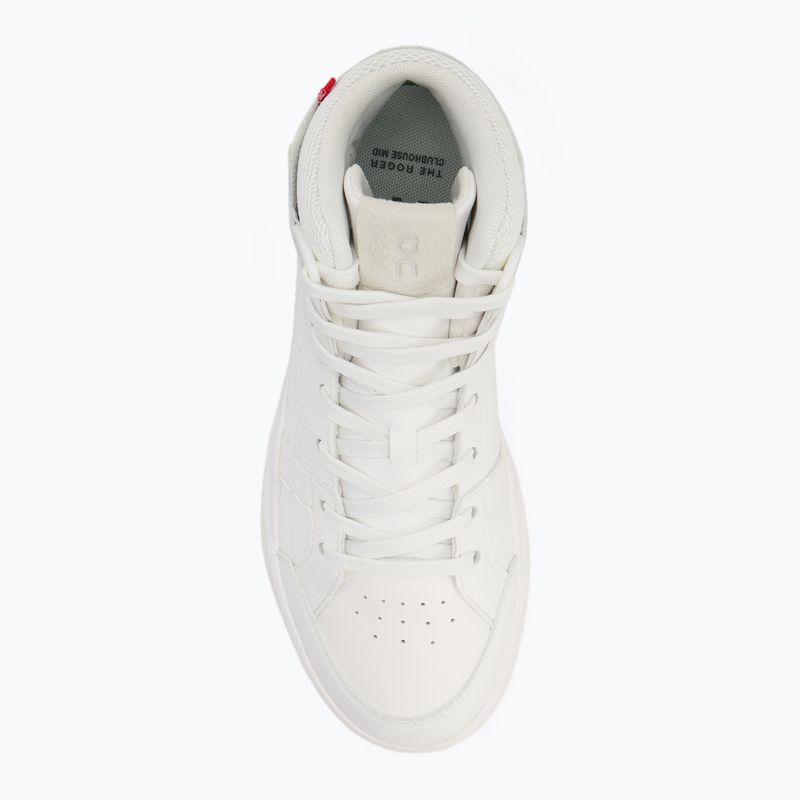 Buty damskie On Running The Roger Clubhouse Mid allwhite 5
