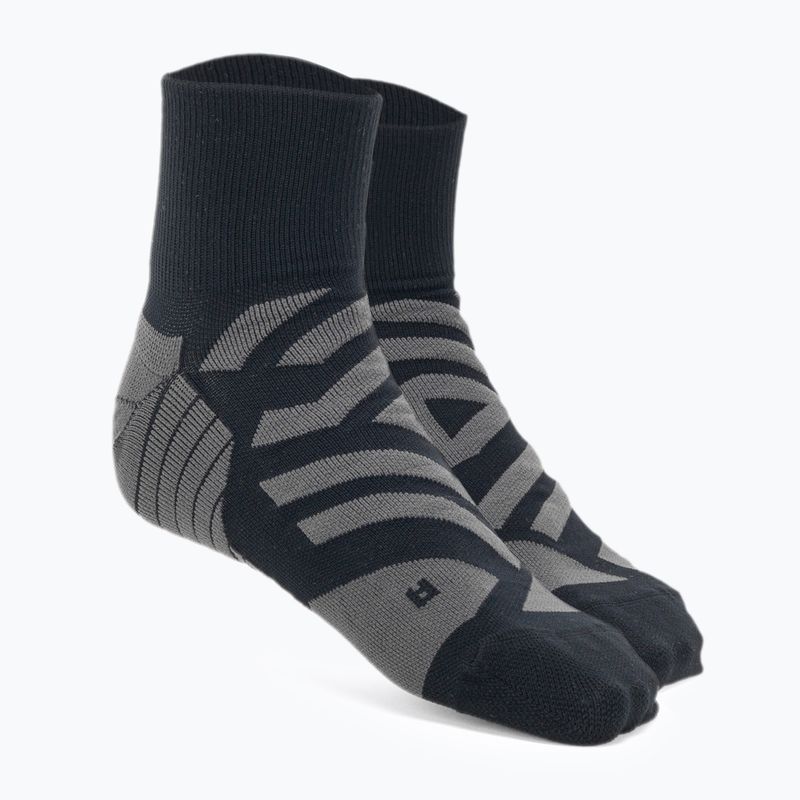 Skarpety męskie On Performance Mid black/shadow
