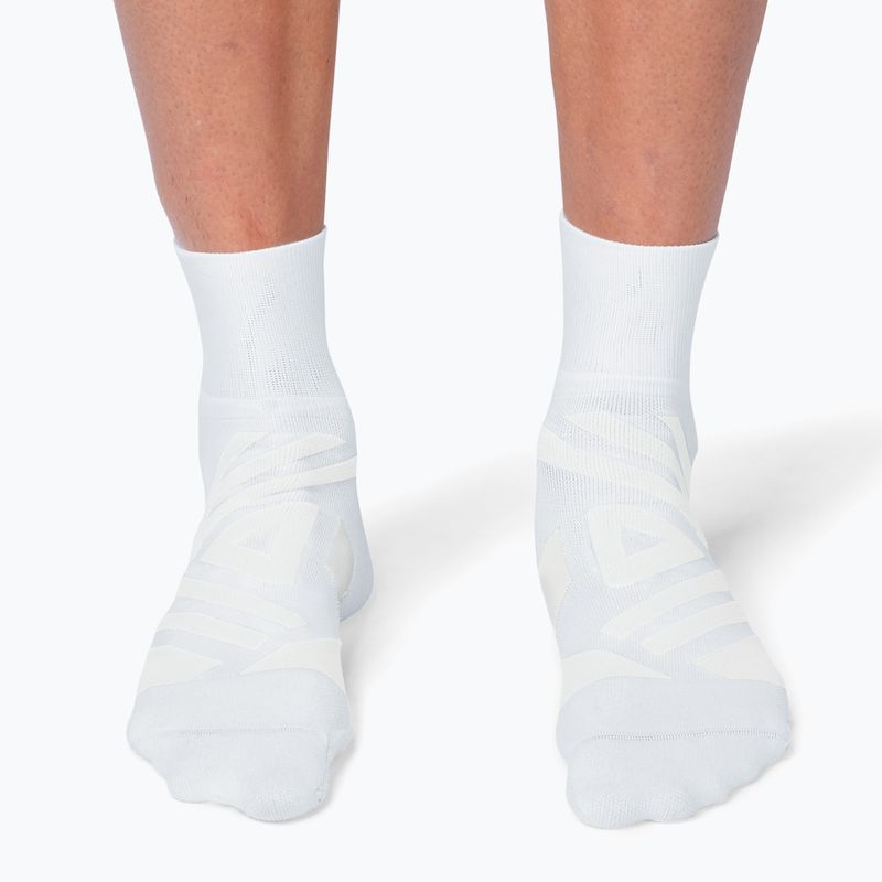 Skarpety męskie On Running Performance Mid white/ivory 2