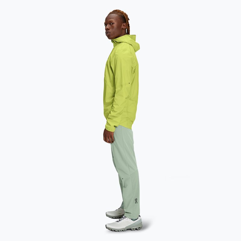 Kurtka do biegania męska On Running Waterproof Anorak zest 2
