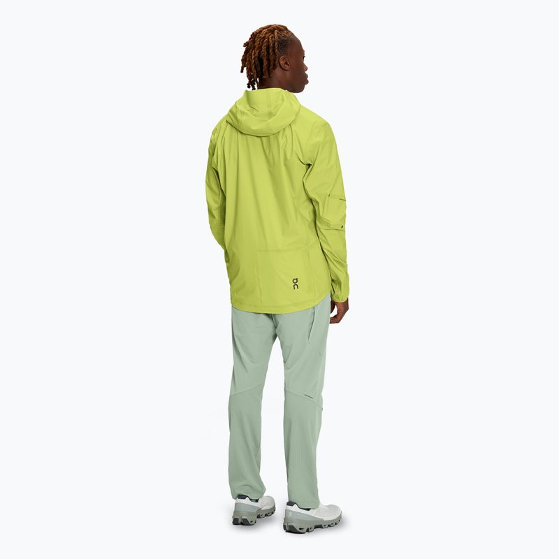 Kurtka do biegania męska On Running Waterproof Anorak zest 3