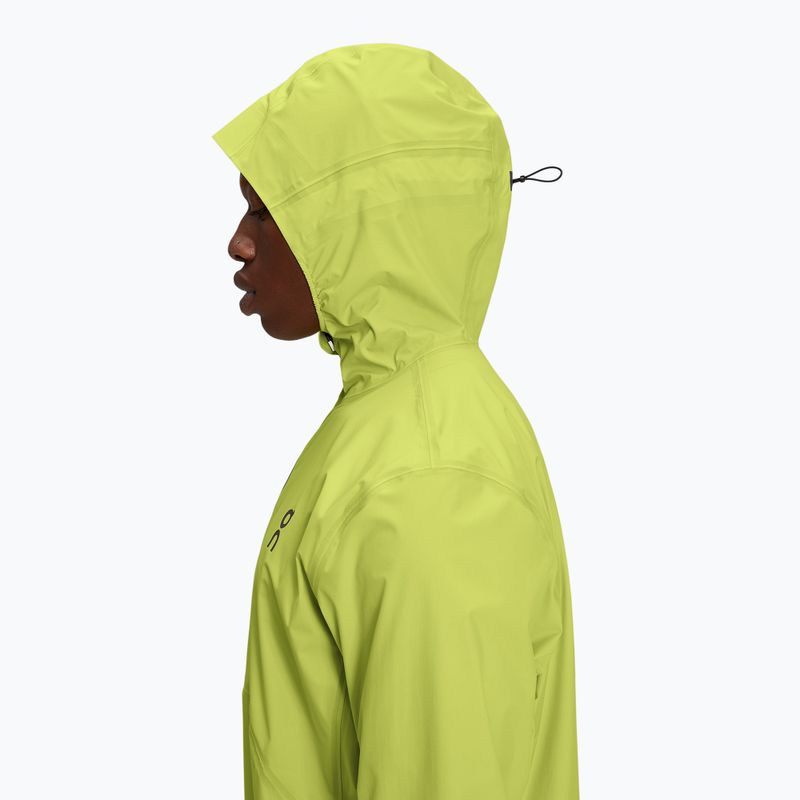 Kurtka do biegania męska On Waterproof Anorak zest 4