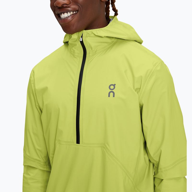 Kurtka do biegania męska On Running Waterproof Anorak zest 6