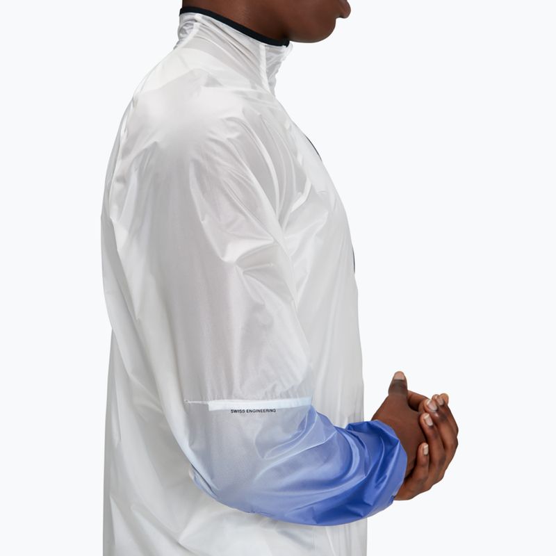 Kurtka do biegania męska On Zero undyed-white /cobalt 6