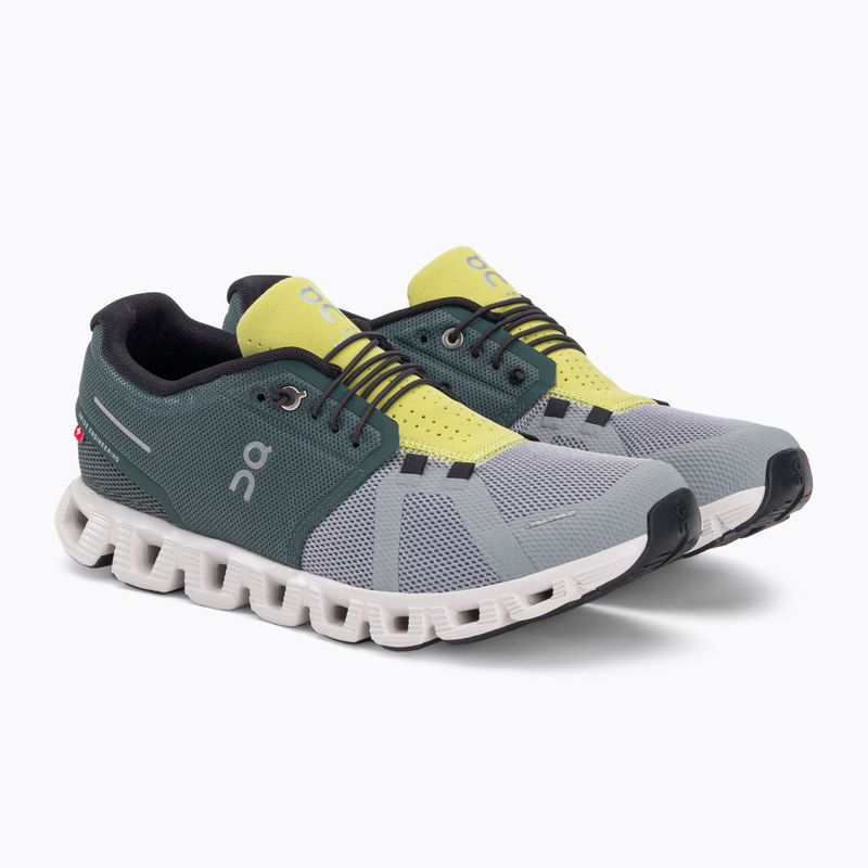 Buty męskie On Running Cloud 5 olive/alloy 4