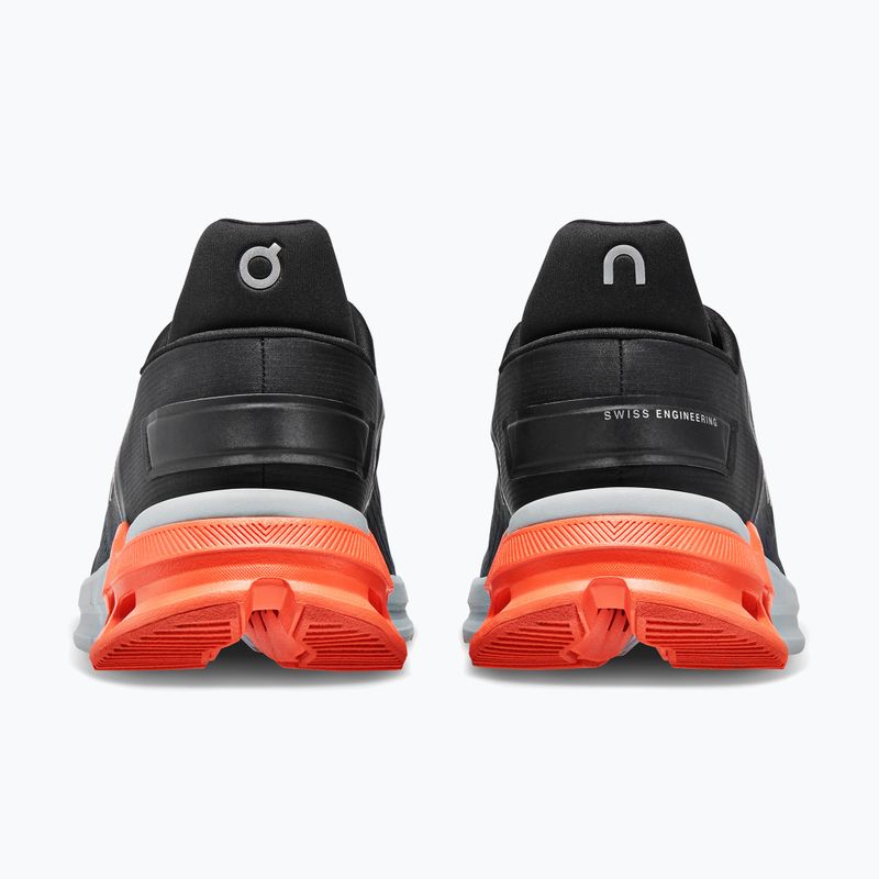Buty do biegania męskie On Running Cloudnova Flux black/flame 8