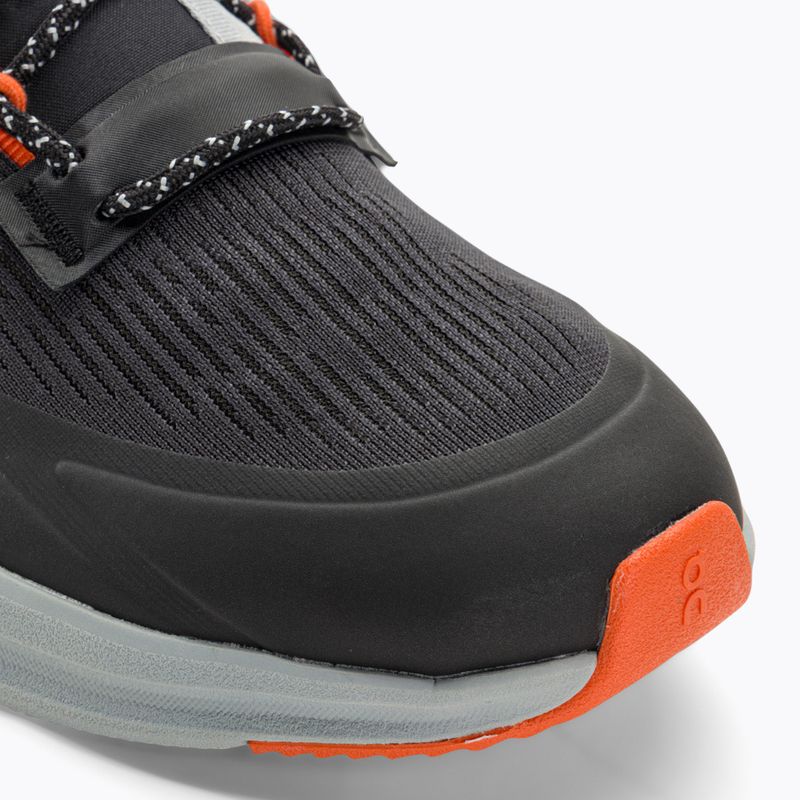 Buty do biegania męskie On Running Cloudnova Flux black/flame 9