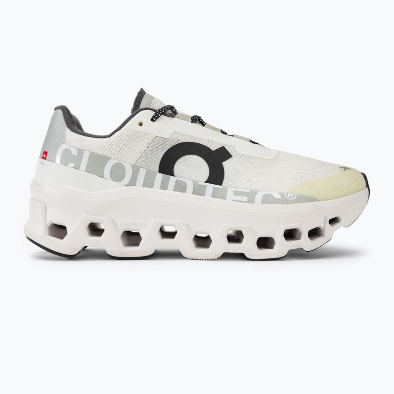 Buty do biegania męskie On Cloudmonster undyed-white/white 2