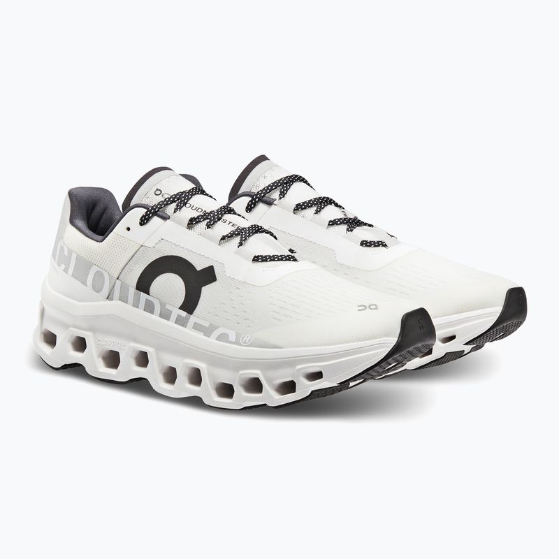 Buty do biegania męskie On Cloudmonster undyed-white/white 10