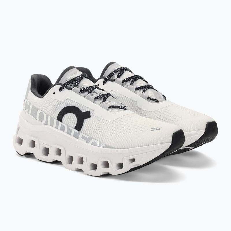 Buty do biegania damskie On Running Cloudmonster undyed white/white 5