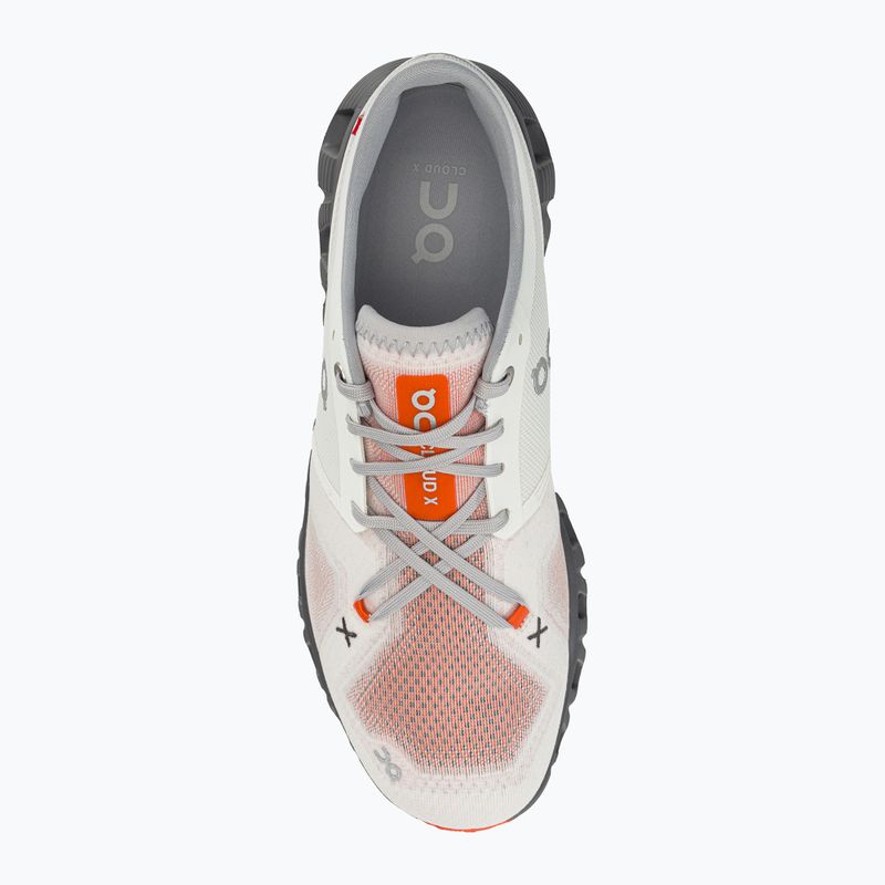 Buty do biegania męskie On Running Cloud X 3 ivory/alloy 6