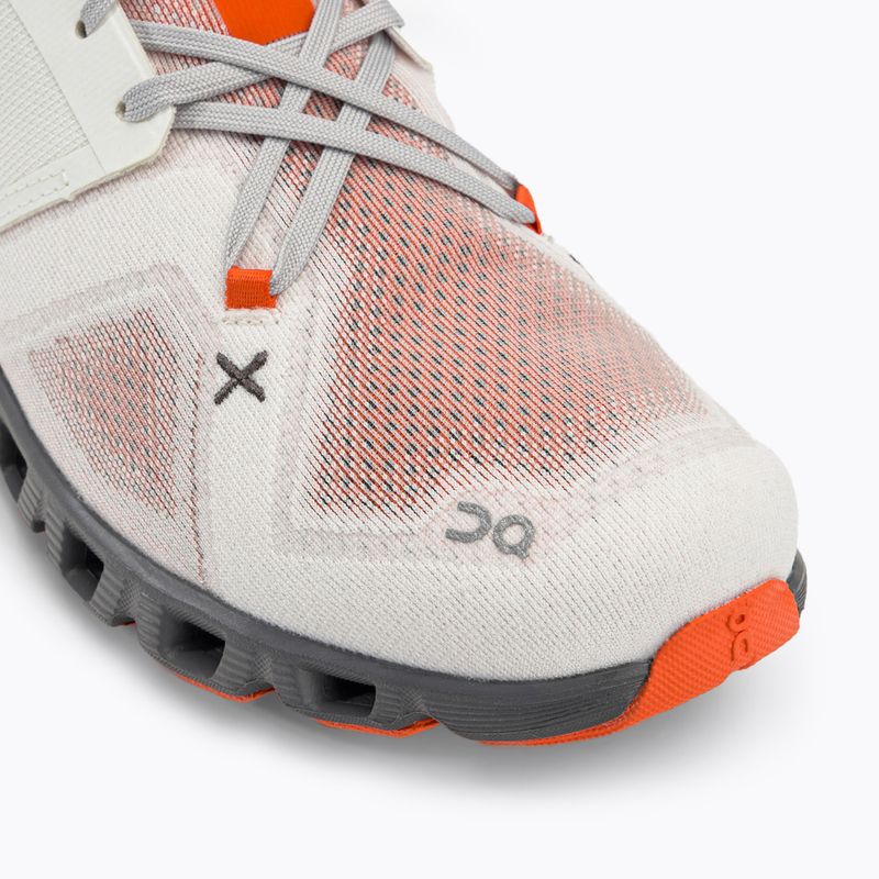 Buty do biegania męskie On Running Cloud X 3 ivory/alloy 7