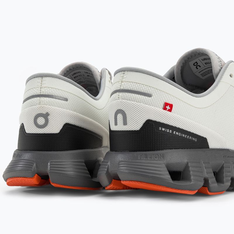 Buty do biegania męskie On Cloud X 3 ivory/alloy 8