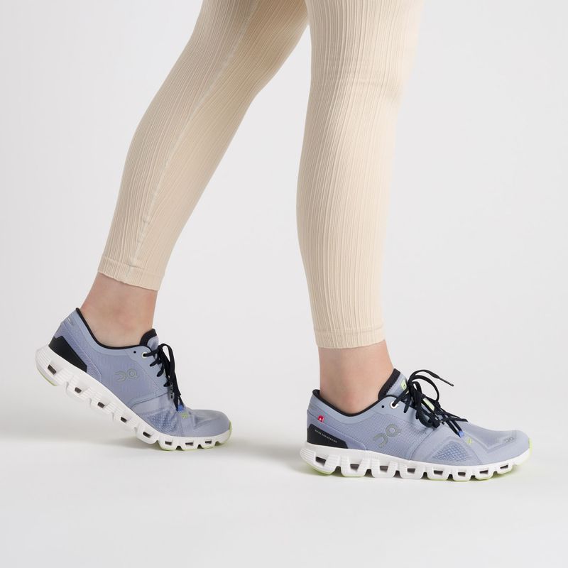 Buty do biegania damskie On Cloud X 3 nimbus/white 2