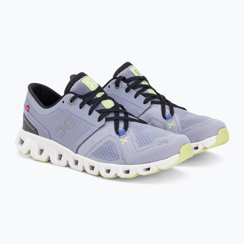 Buty do biegania damskie On Cloud X 3 nimbus/white 6