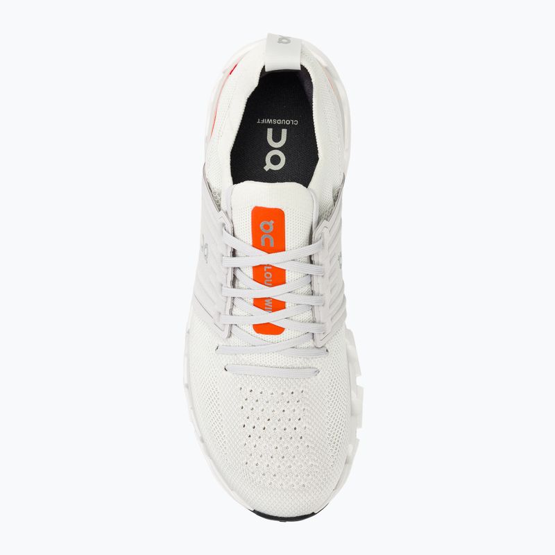 Buty do biegania męskie On Running Cloudswift 3 ivory/flame 5