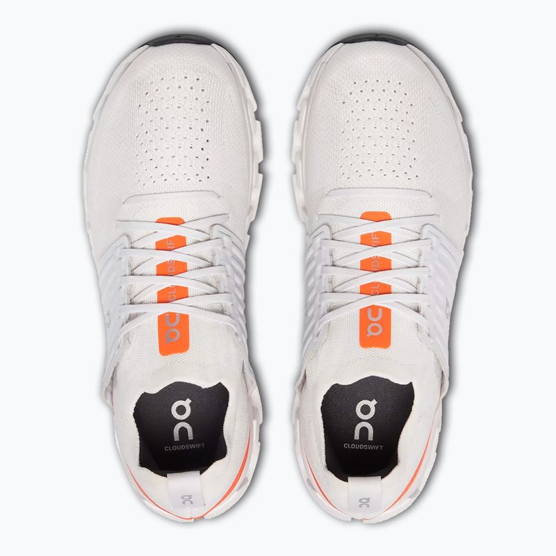 Buty do biegania męskie On Running Cloudswift 3 ivory/flame 11