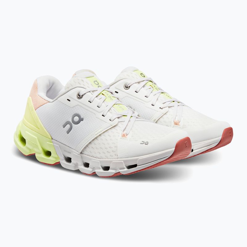 Buty do biegania damskie On Cloudflyer 4 white/hay 10