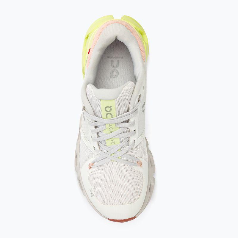 Buty do biegania damskie On Cloudflyer 4 white/hay 5