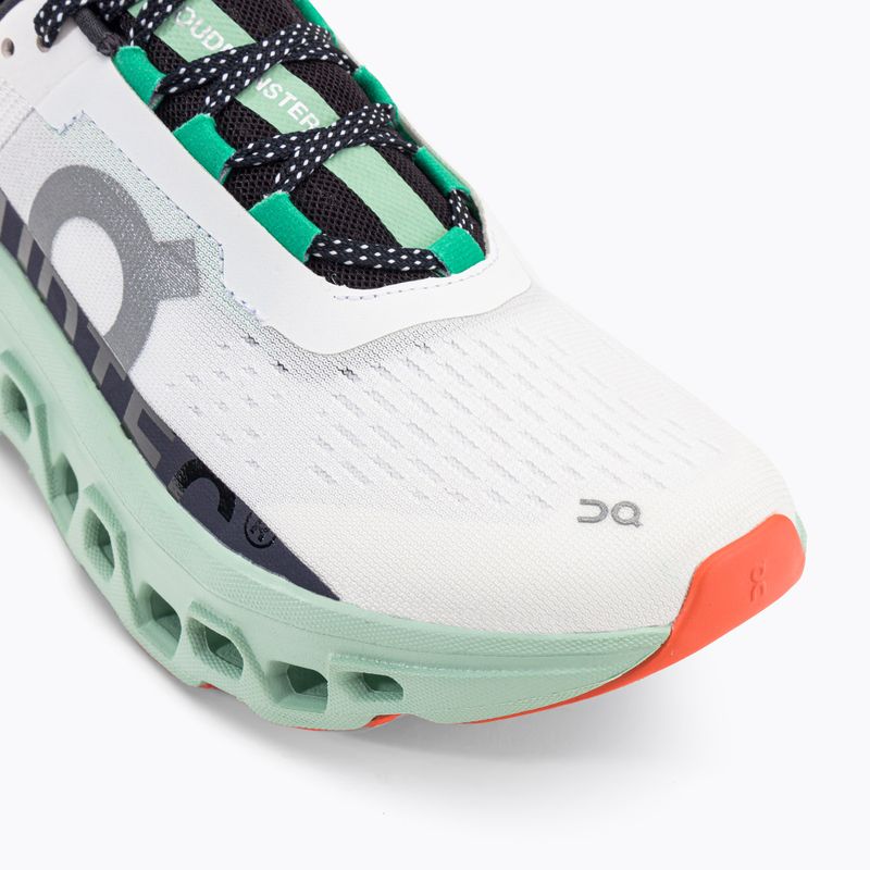 Buty do biegania damskie On Cloudmonster undyed white/creek 9