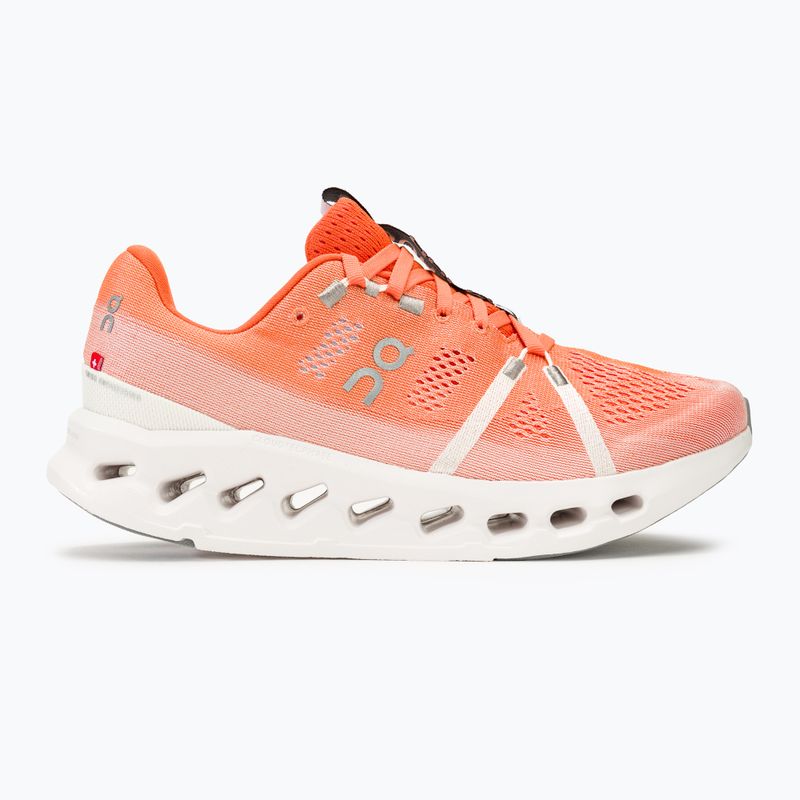 Buty do biegania męskie On Cloudsurfer flame/white 2