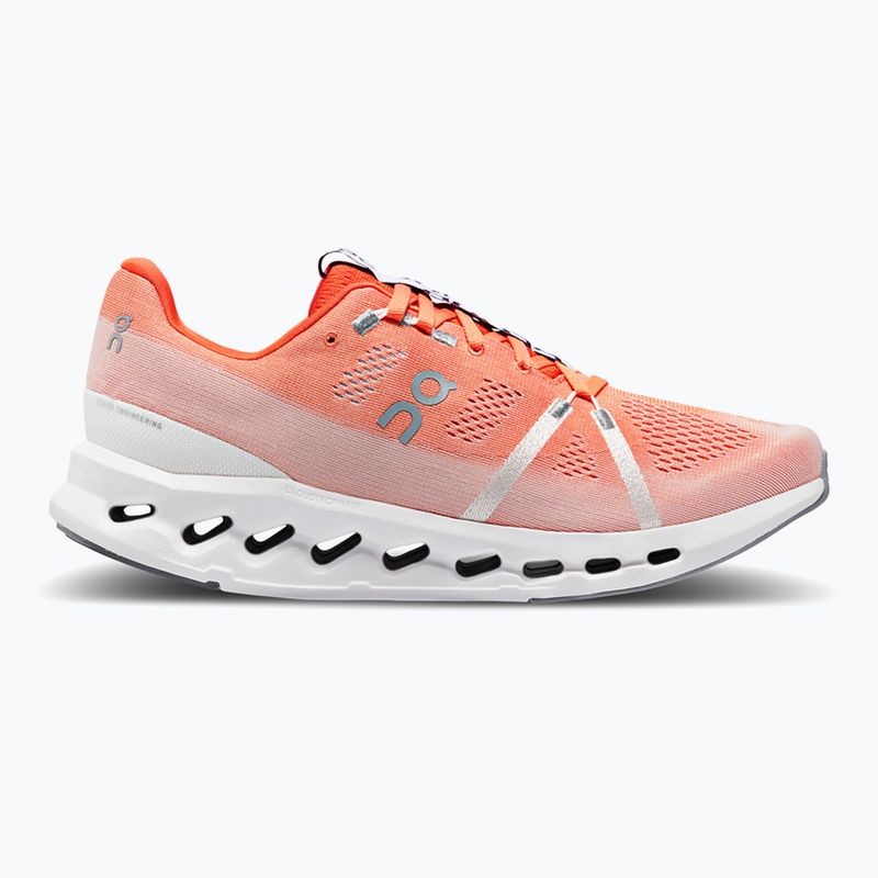 Buty do biegania męskie On Cloudsurfer flame/white 9