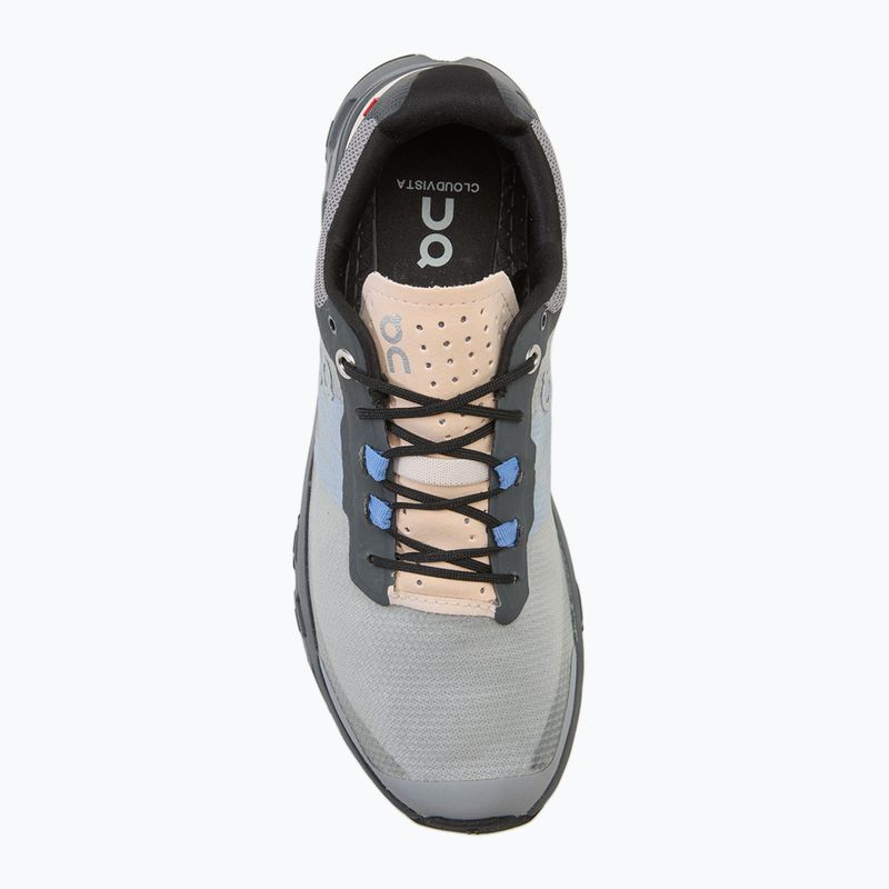 Buty do biegania damskie On Cloudvista alloy/black 5