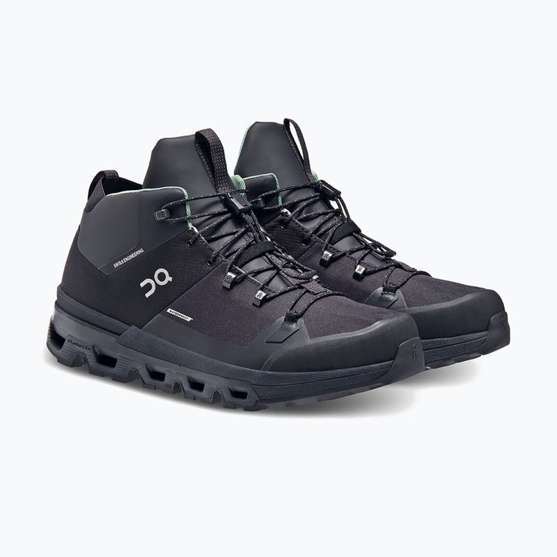 Buty turystyczne męskie On Running Cloudtrax Waterproof black 11