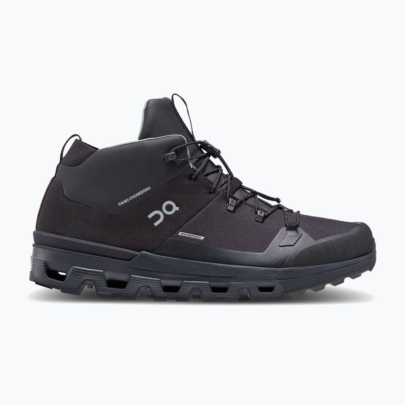 Buty turystyczne męskie On Running Cloudtrax Waterproof black 12