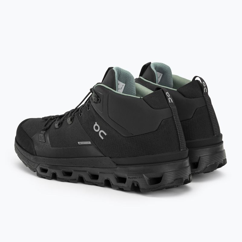 Buty turystyczne męskie On Running Cloudtrax Waterproof black 3