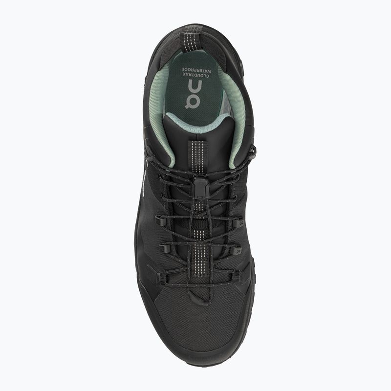 Buty turystyczne męskie On Running Cloudtrax Waterproof black 6