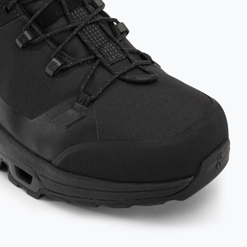 Buty turystyczne męskie On Running Cloudtrax Waterproof black 7