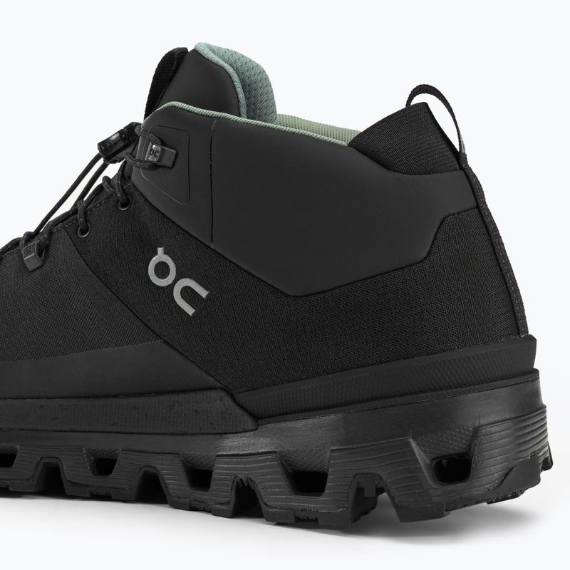 Buty turystyczne męskie On Running Cloudtrax Waterproof black 10