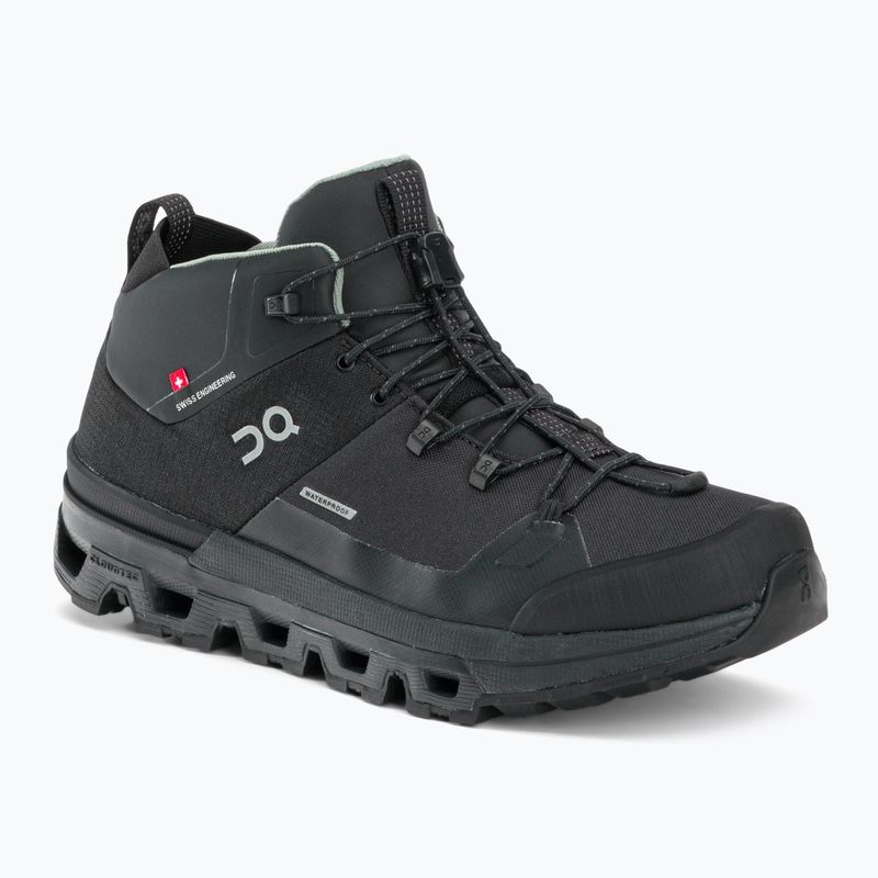 Buty turystyczne  damskie On Running Cloudtrax Waterproof black