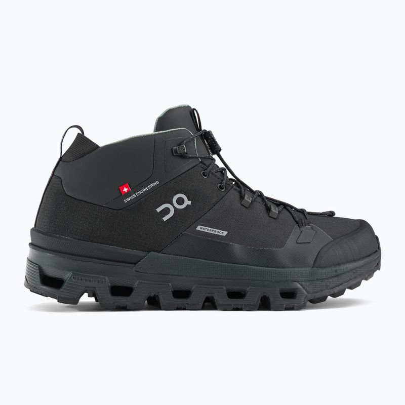 Buty turystyczne  damskie On Running Cloudtrax Waterproof black 2