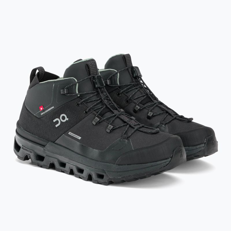 Buty turystyczne  damskie On Running Cloudtrax Waterproof black 4