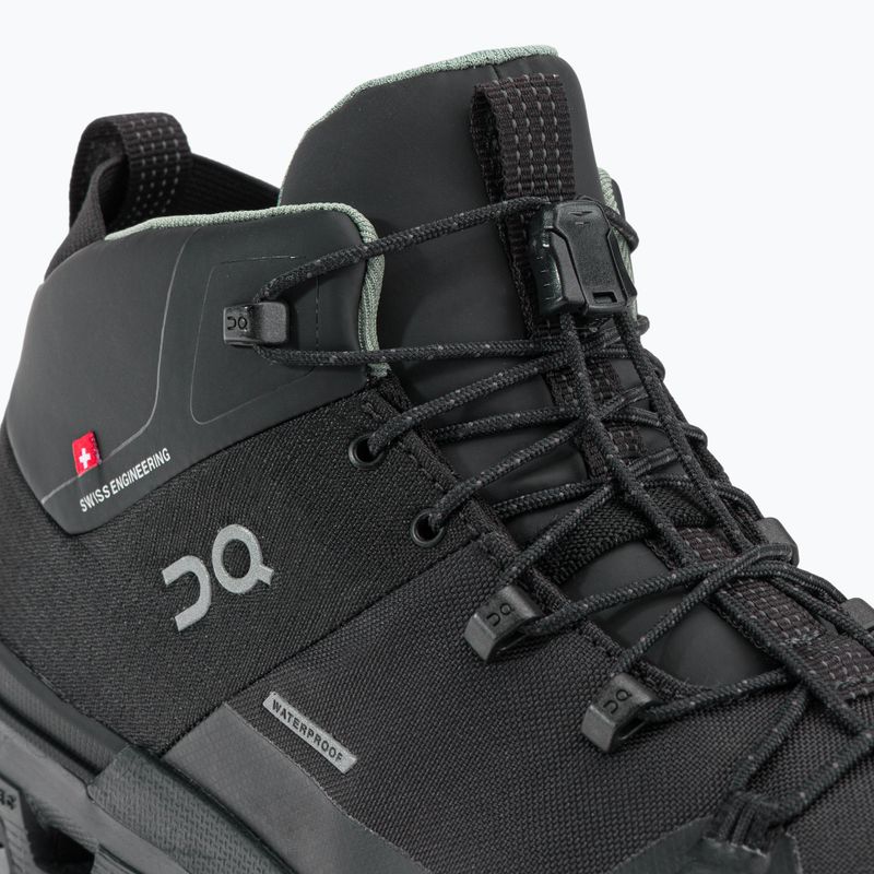 Buty turystyczne  damskie On Running Cloudtrax Waterproof black 8