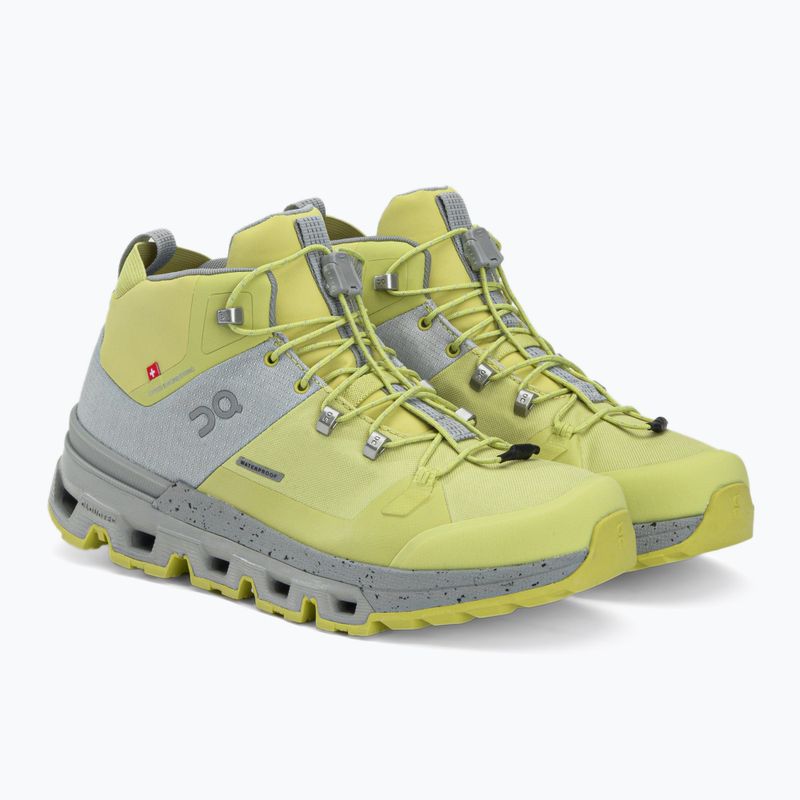 Buty turystyczne  damskie On Running Cloudtrax Waterproof glacier/zest 4