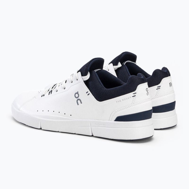 Buty męskie On Running The Roger Advantage white/midnight 4899457 3