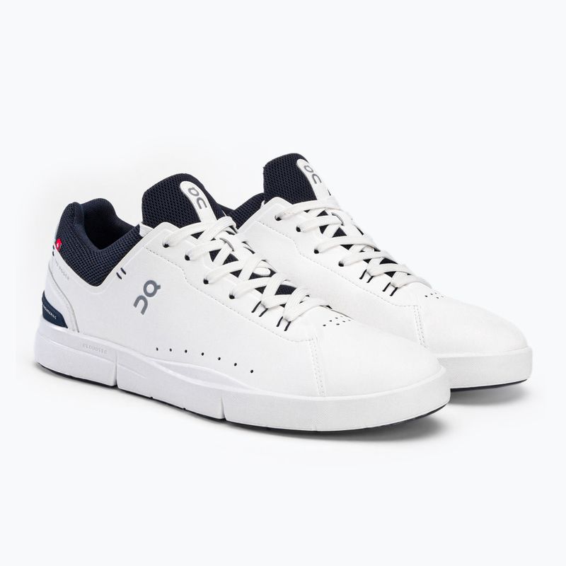 Buty męskie On Running The Roger Advantage white/midnight 4899457 5