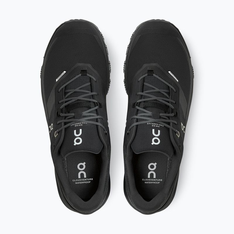 Buty do biegania męskie On Running Cloudventure Waterproof black 11