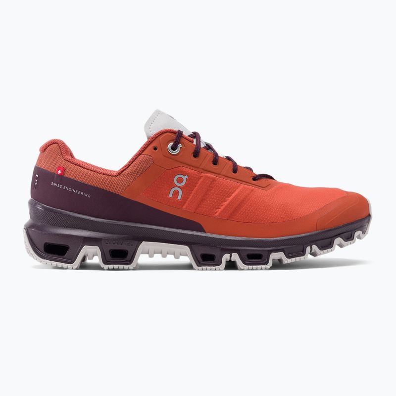 Buty do biegania męskie On Running Cloudventure flare/mulberry 2